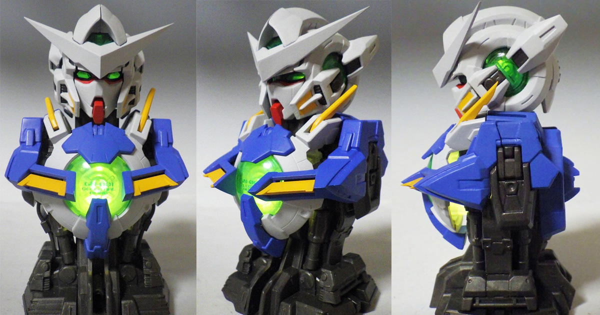 Enjoy Light Up Effects Mobile Suit Gundam Ms Mechanical Bust Gundam