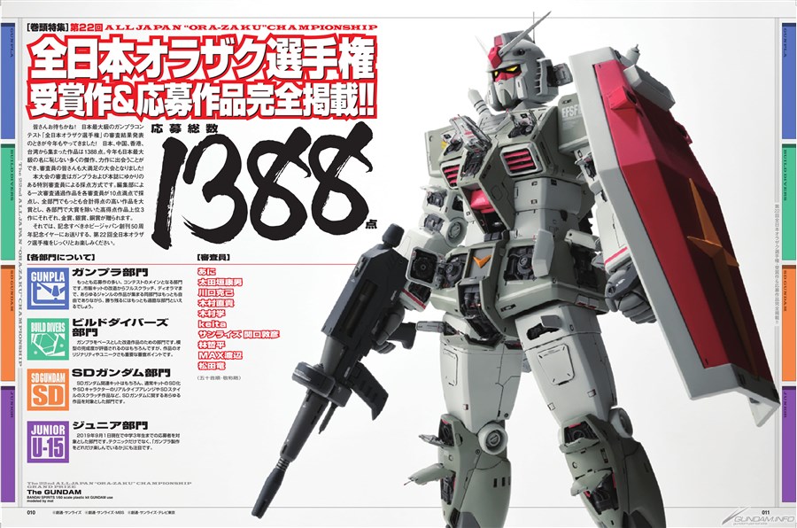 The 22nd Ora Zaku Championship Winning Works Submitted Entries Fully Published Monthly Hobby Japan January Issue Released Today Gundam Info The 22nd Ora Zaku Championship Winning Works Submitted Entries Fully Published Monthly Hobby Japan January Issue Released Today Gundam Info