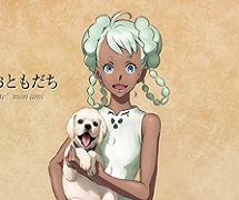 Gのレコンギスタ ラライヤ マンディが盲導犬普及支援オリジナルポスターに起用 Gundam Info