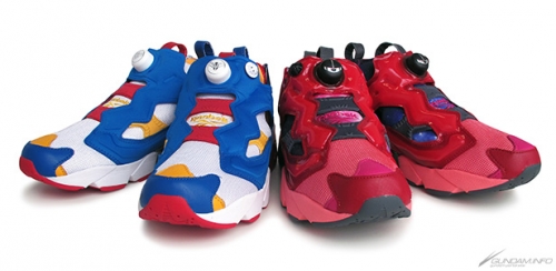 reebok pump fury gundam