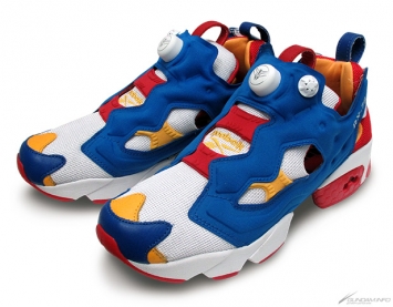 reebok pump gundam