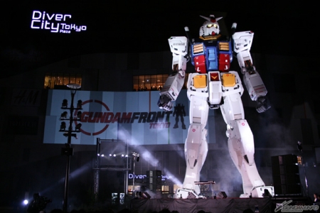 ガンダムフロント東京 いきまーす ガンダムフロント東京 オープニングセレモニー イベントレポート Gundam Info