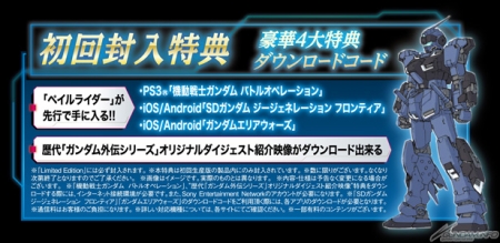 PS3「機動戦士ガンダム サイドストーリーズ」5月29日発売！ガンダム