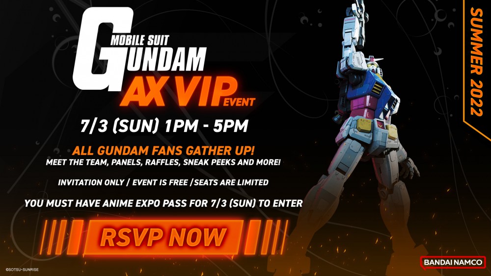 Anime Expo 2022  Mobile Suit Gundam AX VIP Event - 8Bit/Digi