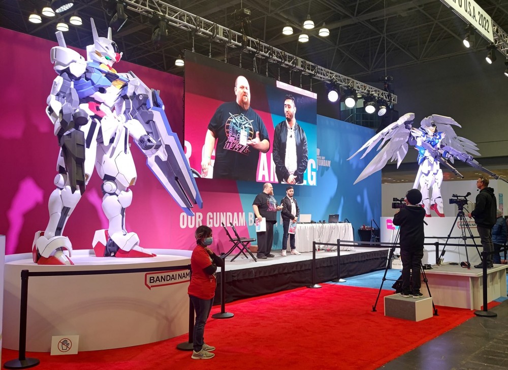 Anime Expo 2022 | Gundam Base Booth Tour - YouTube