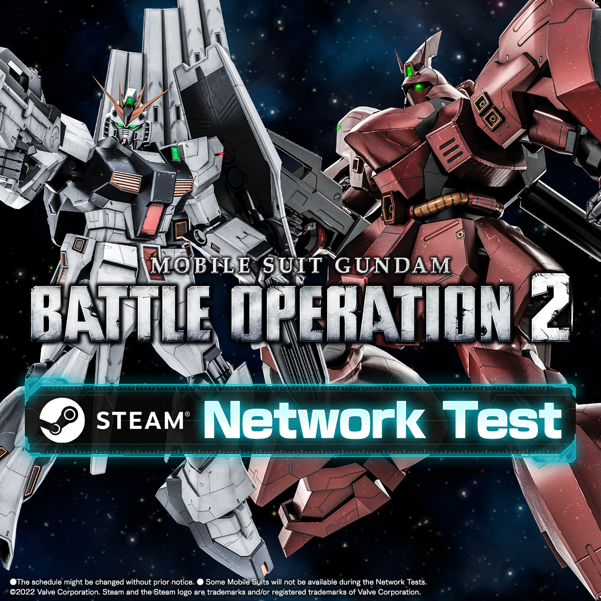 Mobile Suit Gundam Battle Operation 2 Comes to Steam + Network Test