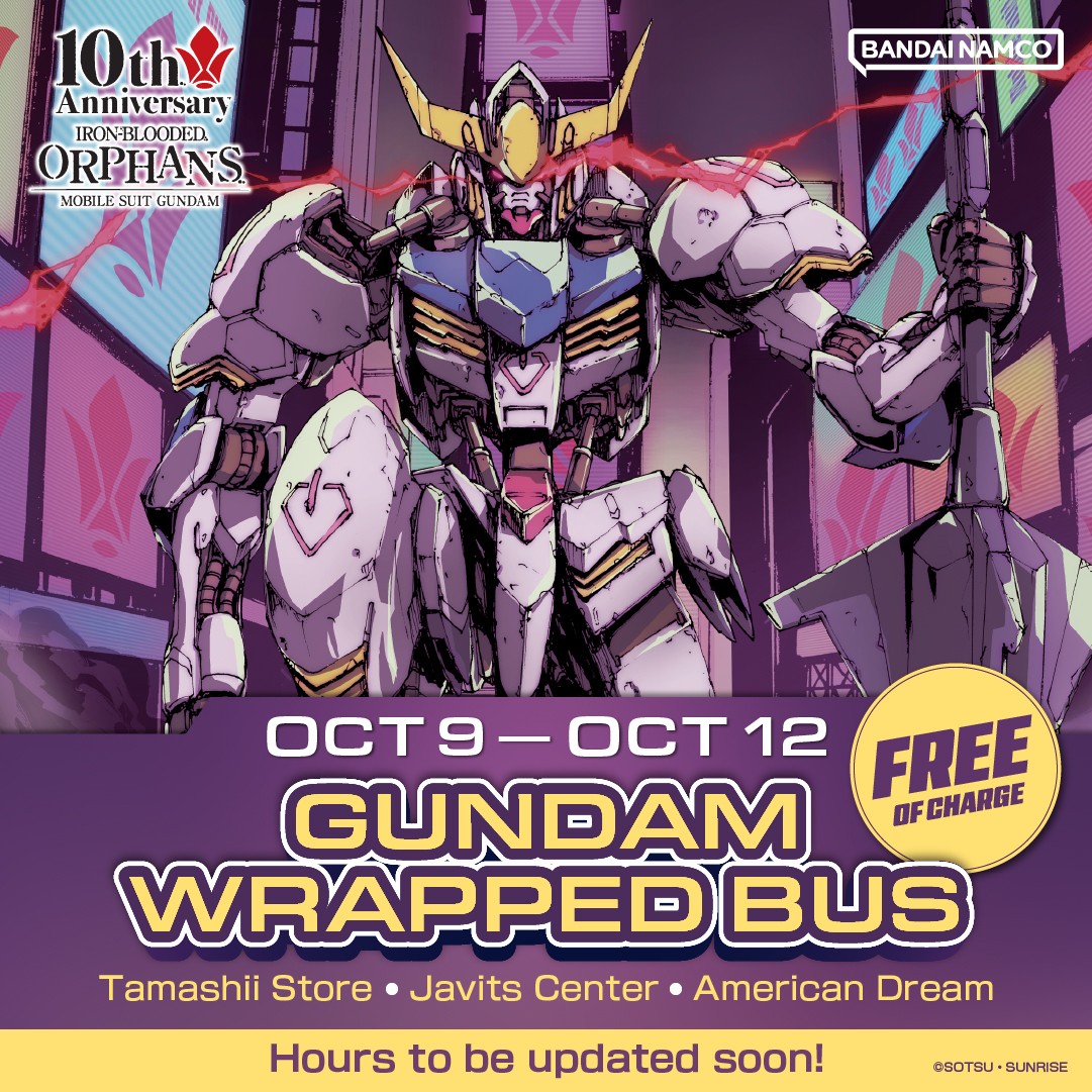 【UPDATE】GUNDAM HITS THE STREETS OF NYC