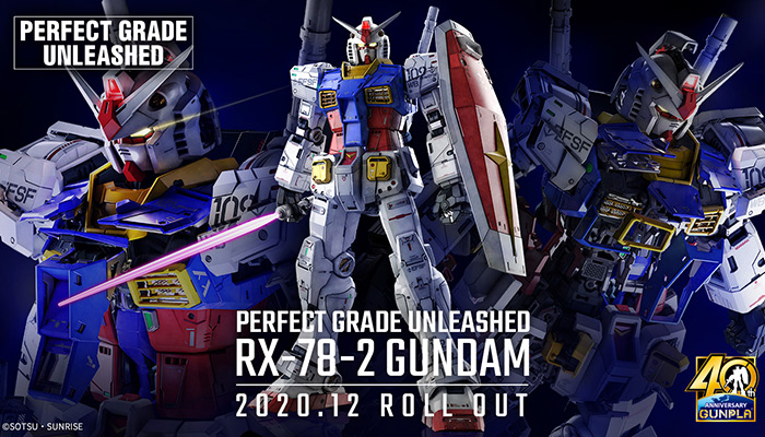 GUNDAM - 1/60 RX-78-2 Perfect Grade Unleashed Model Kit PG Bandai