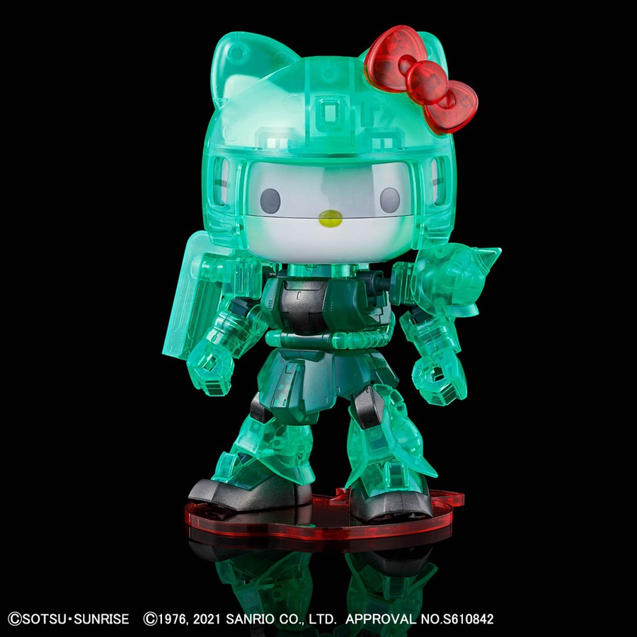 CLEAR COLOR SDCS Cross Silhouette Zaku II SD Event Limited