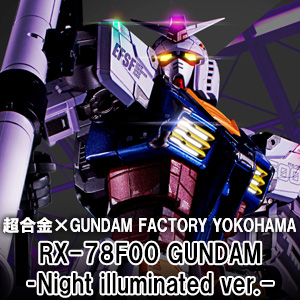 Chogokin x GUNDAM FACTORY YOKOHAMA RX-78F00 GUNDAM - Night