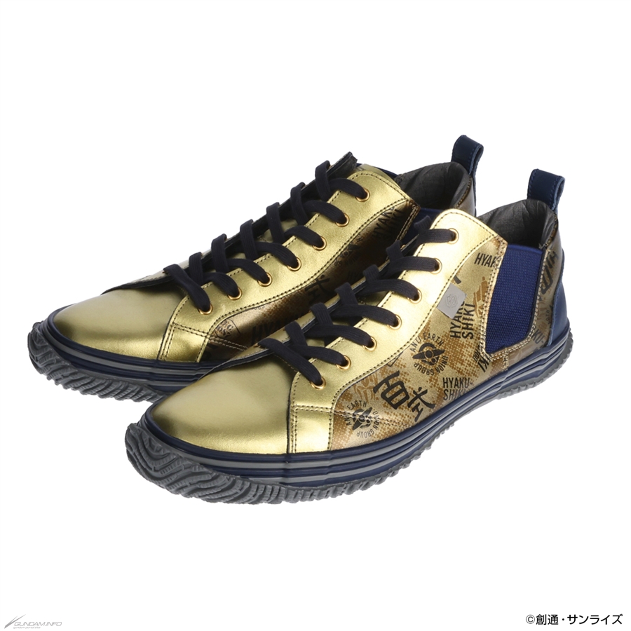 STRICT-G x SPINGLE MOVE Mobile Suit Zeta Gundam Leather Sneakers