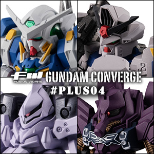 FW GUNDAM CONVERGE ♯Plus04 Featuring Gundam GP02, Tytania, and