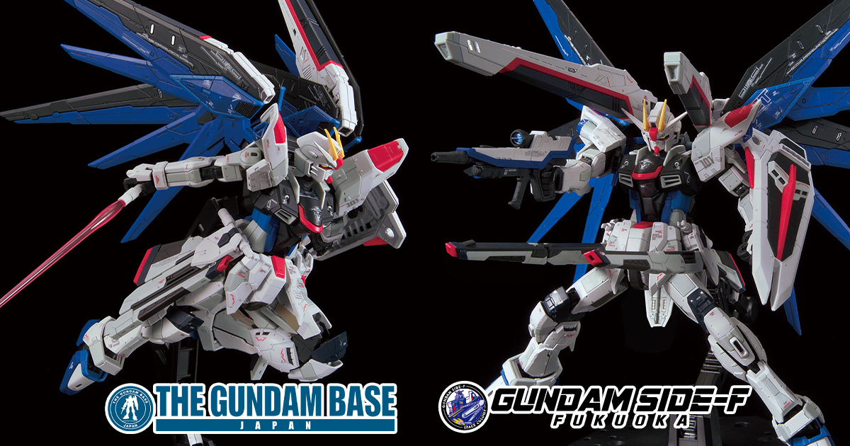 The RG THE GUNDAM BASE Limited Freedom Gundam Ver.GCP Goes on Sale 