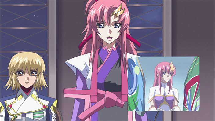 Mobile Suit Gundam Seed Destiny Lacus Times Two